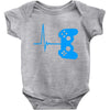 game heart beat Baby Bodysuit