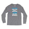 My Dad Has The Most Awesome Son Long Sleeve Shirts