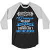they call me gramps partner in crime 3/4 Sleeve Shirt