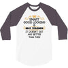 Smart Good Looking Math Teacher Doesnt Get Better Than This 3/4 Sleeve Shirt