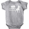 bernese mountain dog Baby Bodysuit
