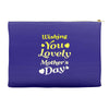 wishing you lovely mother's day Accessory Pouches
