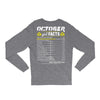 October Girl Facts Libra Long Sleeve Shirts
