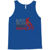 eat sleep bmx repeat Tank Top