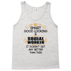 Smart Good Looking Social Worker Doesnt Get Better Than Tank Top