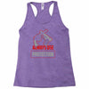 always use protection Racerback Tank
