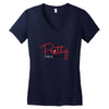 fahrie77 Women's V-Neck T-Shirt
