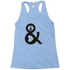 peace and love tshirt party heart tee no war stoner hippie sign ladies Racerback Tank