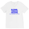 funny t shirt alcohol tobacco firearms who's bringing the chips tee V-Neck Tee