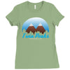population 51,201 Ladies Fitted T-Shirt