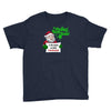 heapy new year funny santa claus christmas Youth Tee