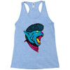cat punk Racerback Tank