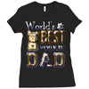 yorkie dad Ladies Fitted T-Shirt