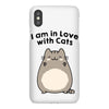i am in love with cats iPhoneX Case