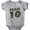 team 10 Baby Onesie