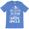 You Cant Scare Me I am Biker Uncle T-Shirt