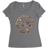 i accept cookies brown Women's Triblend Scoop T-shirt