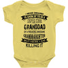 Super Cool Granddad Of A Freaking Awesome Granddaughter Baby Onesie