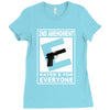 second amendment rated e for everyone Ladies Fitted T-Shirt