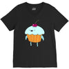 funny cartoon V-Neck Tee