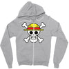 one piece skull Zipper Hoodie