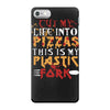 cut into pizzas iPhone 7 Case