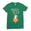 trick or treat Ladies Fitted T-Shirt