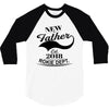 New Father 2018 Rokie Dept. 3/4 Sleeve Shirt
