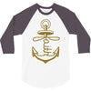 anchored faith 3/4 Sleeve Shirt