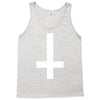 wasted youth inverted cross indie geek swag funny Tank Top