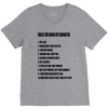rules for dating my daughter shirt t shirt perfect father's gift V-Neck Tee