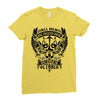 All Men are Created Equal but Only the Best are Born in October Ladies Fitted T-Shirt