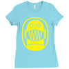 robot Ladies Fitted T-Shirt