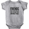 friends Baby Bodysuit