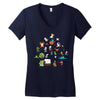 alpha battle Women's V-Neck T-Shirt