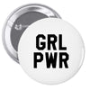 girl power Pin-back button