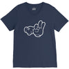 rude hands, ideal gift or birthday present. V-Neck Tee