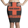 nude beach   lifeguard Pencil Skirts