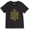 kings are born in 1976 V-Neck Tee