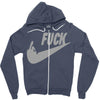 fuck you Zipper Hoodie