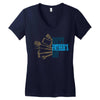 happy father&rsquo;s day Women's V-Neck T-Shirt