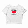 nutria its whats for dinner Crop Top