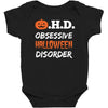 obsessive halloween disorder Baby Bodysuit