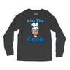kiss the cook Long Sleeve Shirts