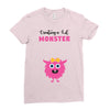Creating a Lil Monster Baby Girl Ladies Fitted T-Shirt