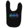 new batman gradient color logo Baby Bibs