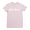 just dab border Ladies Fitted T-Shirt