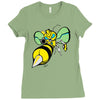 bumble bee Ladies Fitted T-Shirt