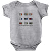 WE DON'T BELIEVE WHAT'S ON TV Baby Onesie
