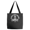 always keep fighting logo Tote Bags